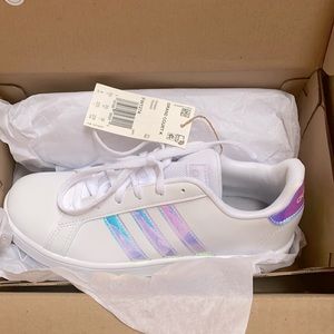Adidas Girls Grand Court Tennis Shoes NWT